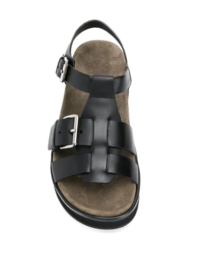 Shop Church's Buckled Straps Sandals In F0aab 05 Black/grey