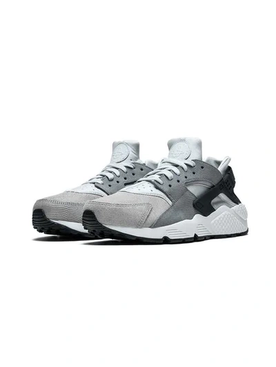 Nike Air Huarache Run Prm Sneakers In Grey