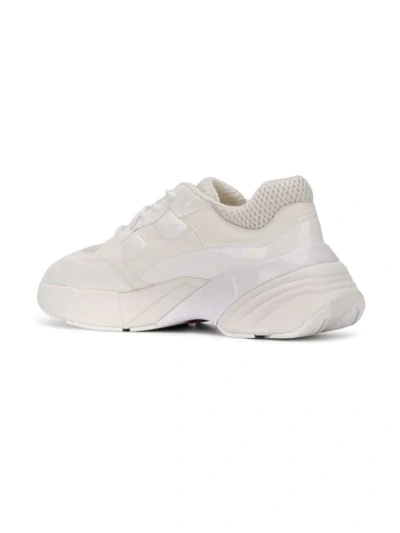 Shop Pinko Chunky Low Top Trainers In White
