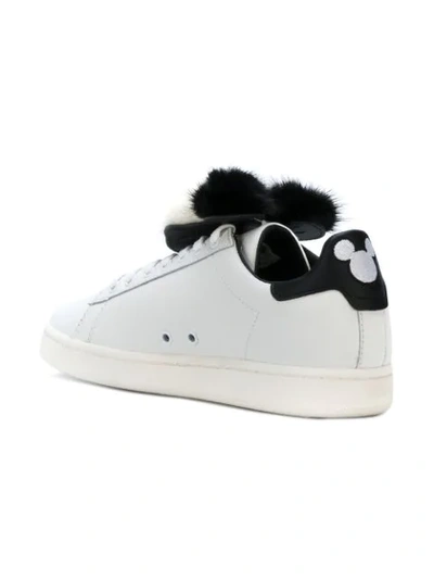 Shop Moa Master Of Arts Pom Pom Sneakers In White