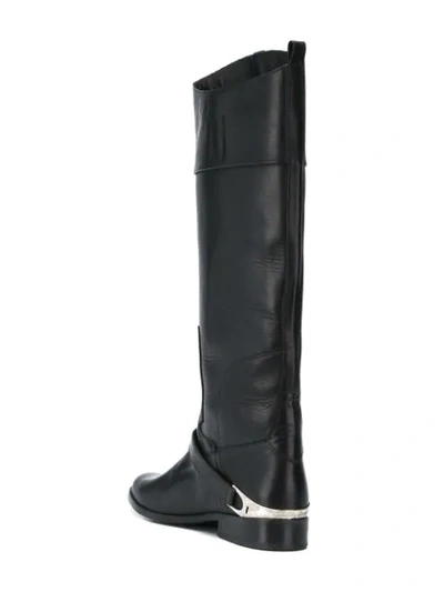 Shop Golden Goose Tall Boots In A1 Black