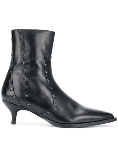Shop A.f.vandevorst Pointed Heel Boots - Black