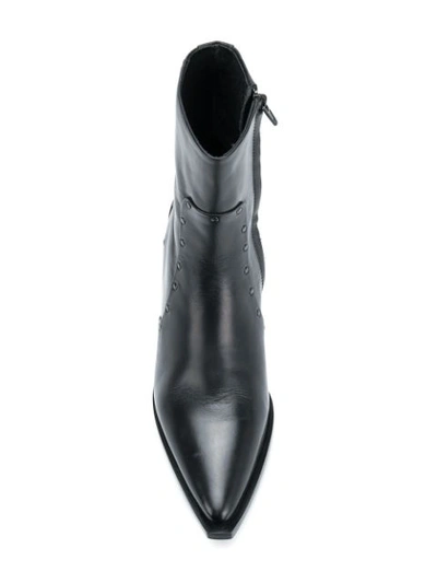 Shop A.f.vandevorst Pointed Heel Boots - Black