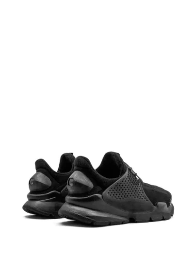 Shop Nike 'wmns Sock Dart' Sneakers - Schwarz In Black