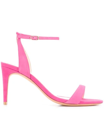 Shop Alexandre Birman Ankle Strap Sandals In Pink