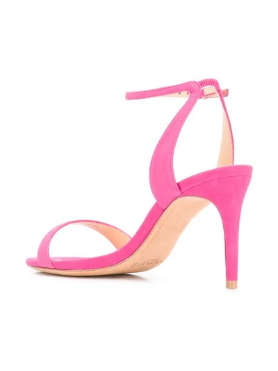 Shop Alexandre Birman Ankle Strap Sandals In Pink