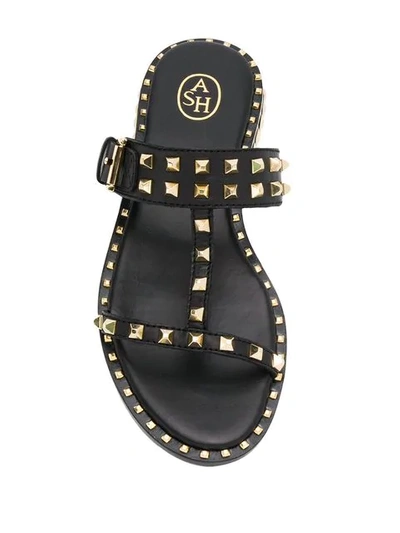 Shop Ash Prince Studded Sandals - Black