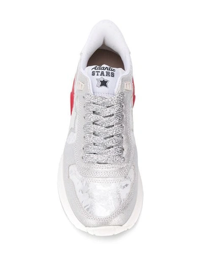 Shop Atlantic Stars Venus Colour-block Sneakers - Silver