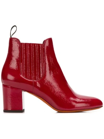 Shop Santoni Ankle Boots In Red