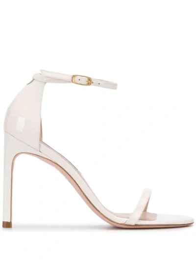 Shop Stuart Weitzman Heeled Sandals - Neutrals