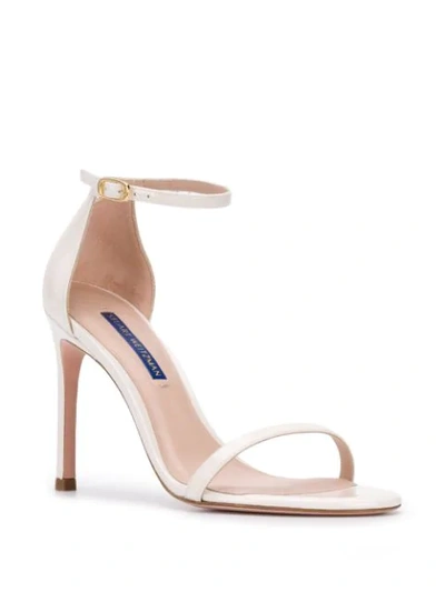 Shop Stuart Weitzman Heeled Sandals - Neutrals