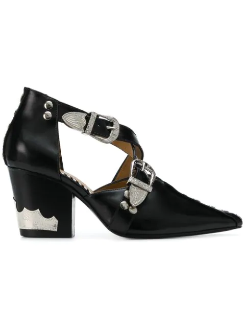 cut out western boots