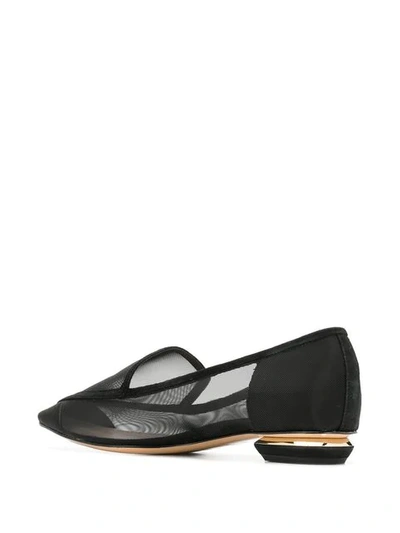 Shop Nicholas Kirkwood Beya Loafers In Black