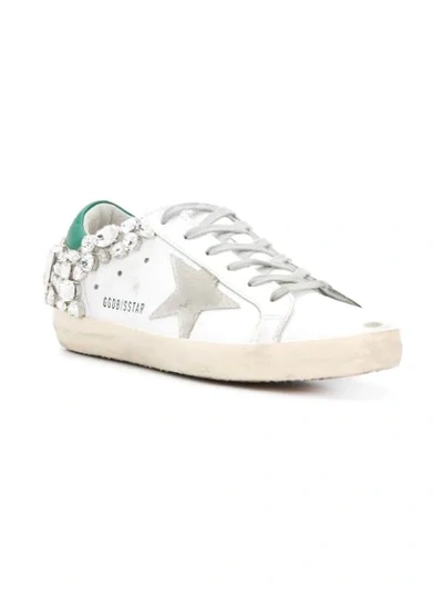 Shop Golden Goose Superstar Sneakers In White