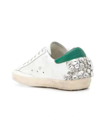 Shop Golden Goose Superstar Sneakers In White