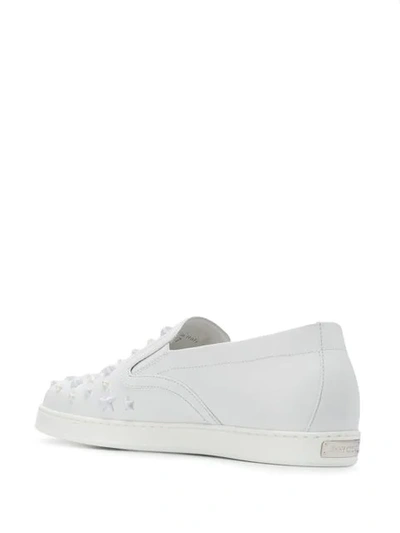 Shop Jimmy Choo Gracy Sneakers In White