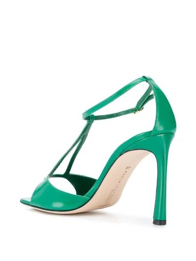 Shop Marskinryyppy Charly 90 Sandals In Green