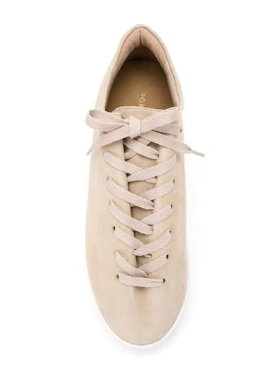 Shop Egrey Leather Sneaker In White