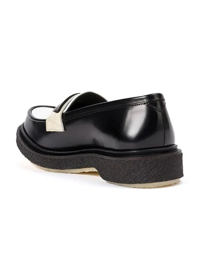 Shop Adieu Platform Loafers In Black