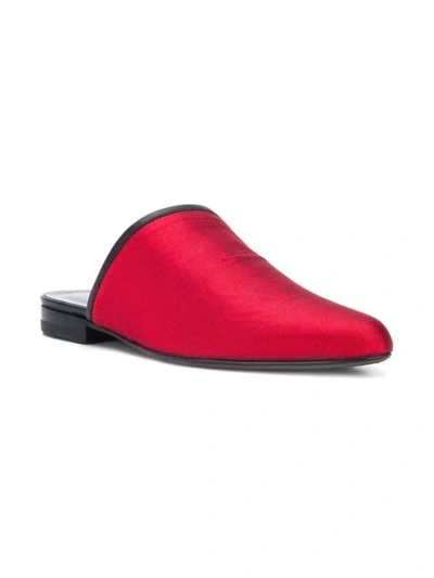 Shop Haider Ackermann Slip-on Slippers - Red