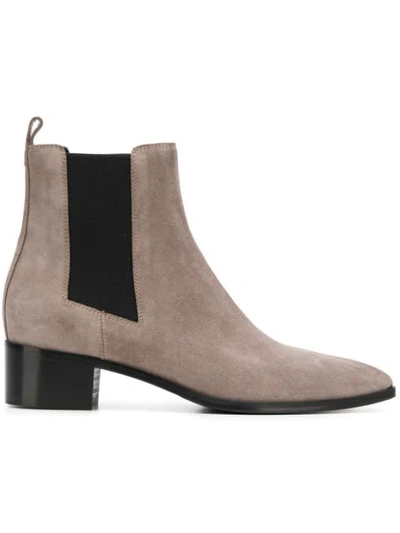 Shop Aeyde Ankle Chelsea Boots - Grey