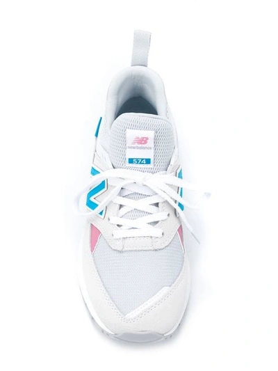 Shop New Balance Ws574 Sneakers In Neutrals
