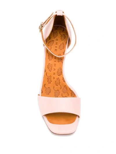 Shop Chie Mihara Lusaka Heeled Sandals In Pink