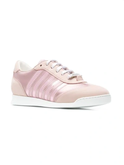 Shop Dsquared2 New Runner Sneakers In Pink