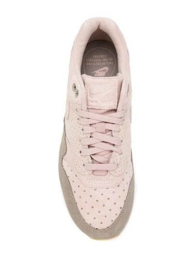 Shop Nike Air Max 1 Premium Sneakers In Pink