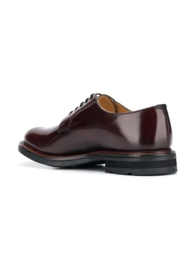 Shop Church's Woodbridge Derby Shoes In Red