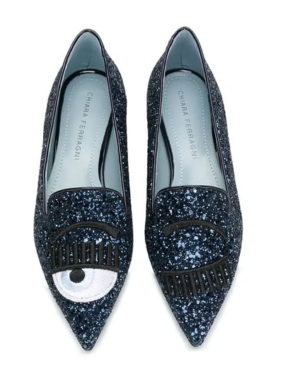 Shop Chiara Ferragni Flirting Ballerina Shoes - Blue