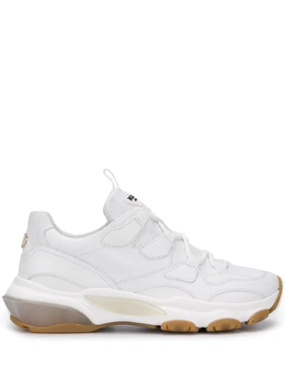 Shop Valentino Bounce Low-top Sneakers In White