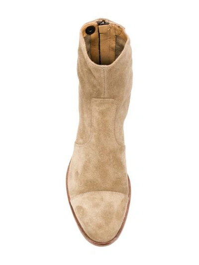 Shop Alberto Fasciani Venere Ankle Boots In Neutrals