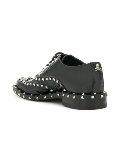 Shop Philipp Plein City Shoes In Black