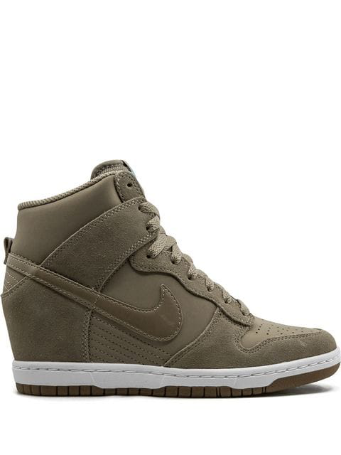 Nike Dunk Sky Hi Essential Sneakers In Green | ModeSens