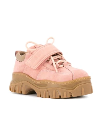 Shop Msgm Ankle Boots - Pink