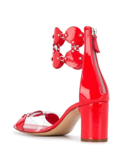 Shop Casadei Futura Sandals In Red