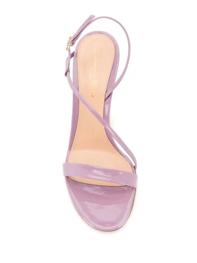 Shop Gianvito Rossi Klassische Sandalen In Purple