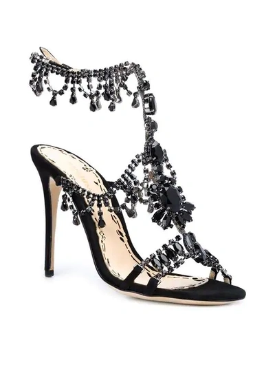 Shop Marchesa Grace Sandals In Black