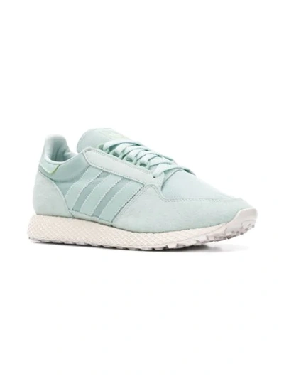 Shop Adidas Originals Forest Grove Sneakers In Green