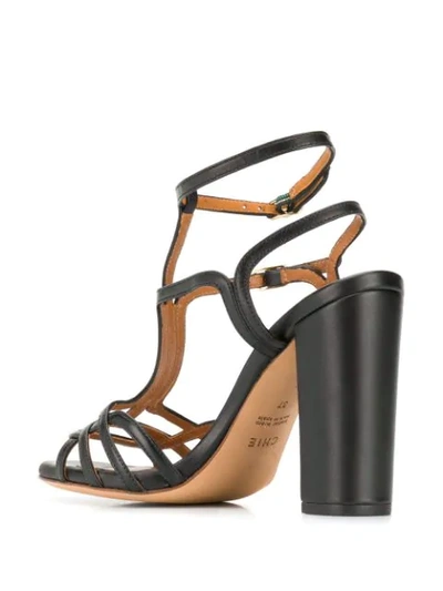 Shop Chie Mihara Edel Heeled Sandals - Black