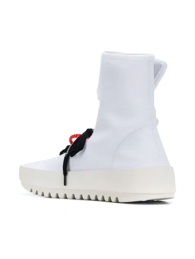 OFF-WHITE CST-001 VELCRO SNEAKERS - 白色