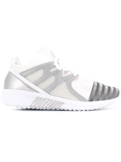 Shop Plein Sport Low Top Trainers In White