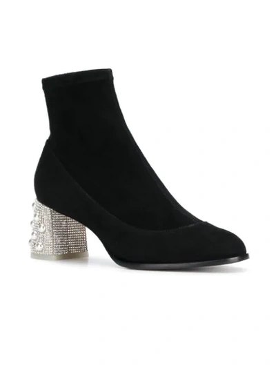 Shop Sophia Webster Felicity Boots In Black
