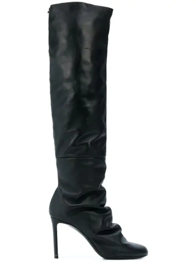 Shop Nicholas Kirkwood D'arcy High Boots In Black