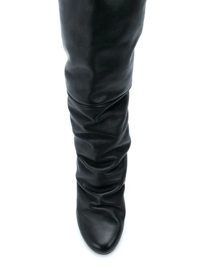 Shop Nicholas Kirkwood D'arcy High Boots In Black
