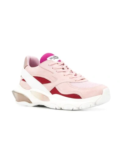 Shop Valentino Garavani Bounce Sneakers In Pink