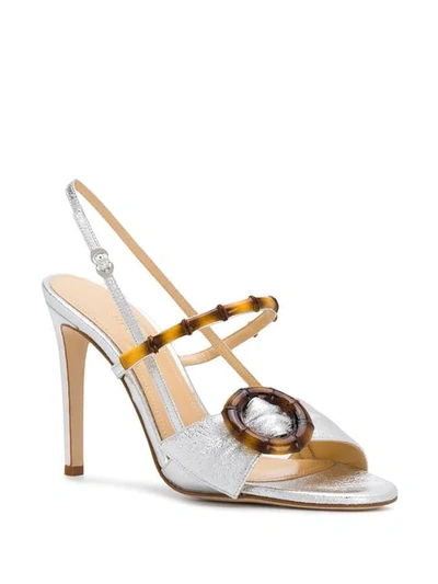 Shop Chloe Gosselin Celeste Sandals In Silver