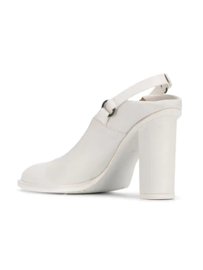 Shop A.f.vandevorst Block Heel Pumps In White