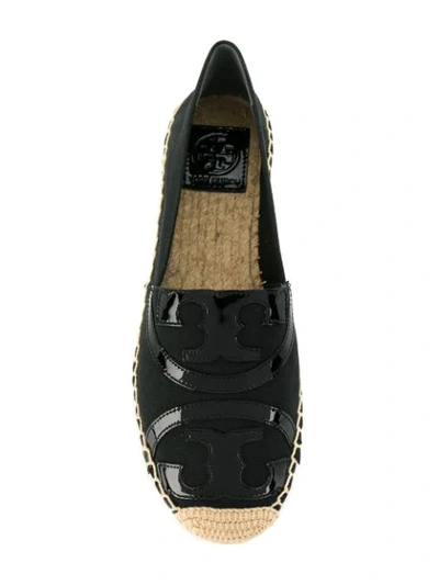 Shop Tory Burch Poppy Espadrilles In Black